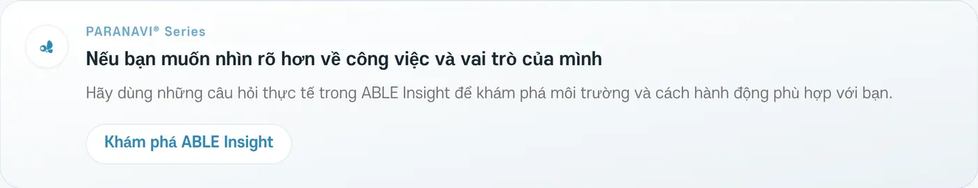 Bên dưới kết quả có phần giới thiệu dịch vụ PARANAVI® giúp bạn nối lựa chọn hiện tại với bước tiếp theo trong thực tế